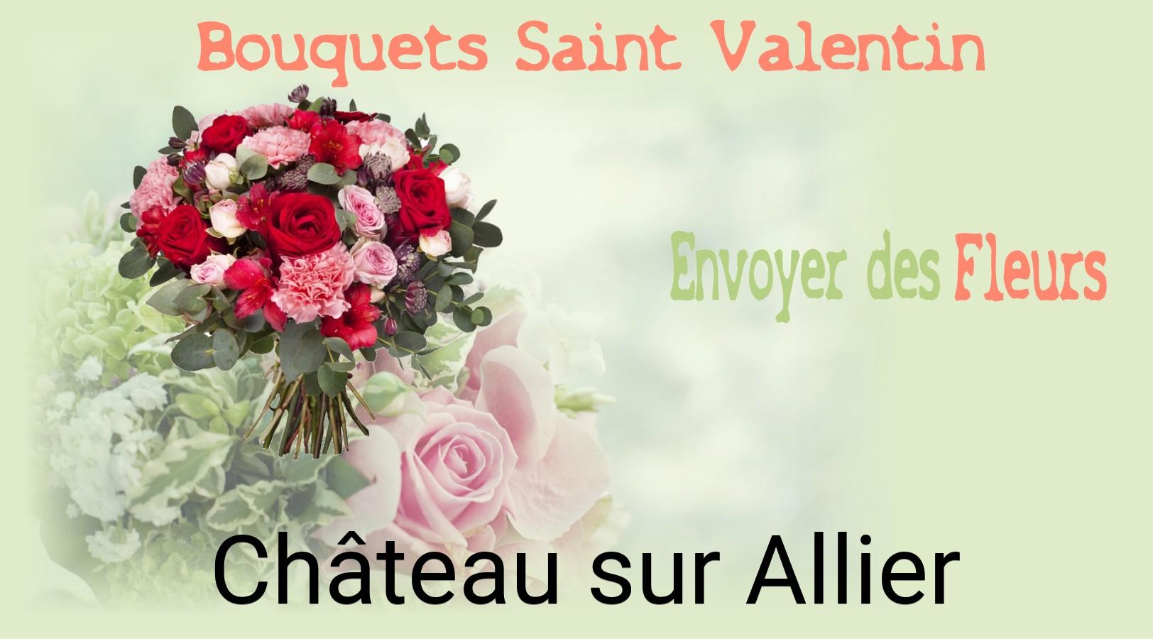 Roses de Saint-Valentin livrées à Château-sur-Allier